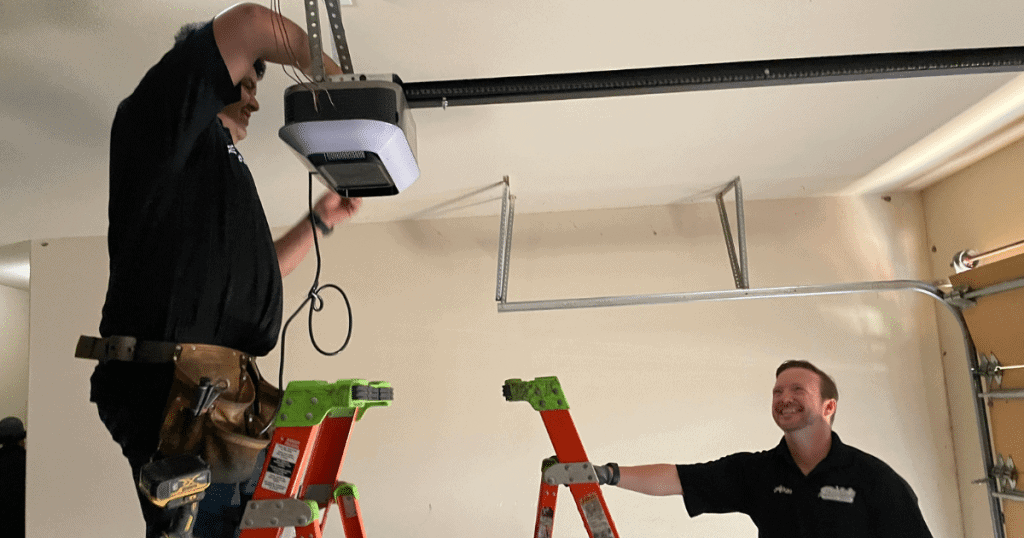 how to replace garage door opener battery