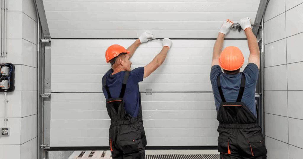 How long does it take to fix a garage door?