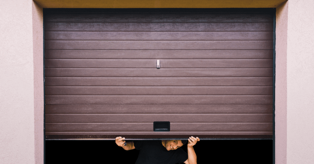 how to fix garage door off track
