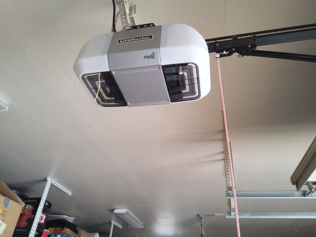 LIftmaster belt drive garage door opener installation in Phoenix