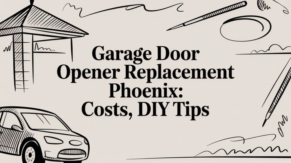 Garage door replacement services for safety and security improvement. Expert tips on costs and DIY options.