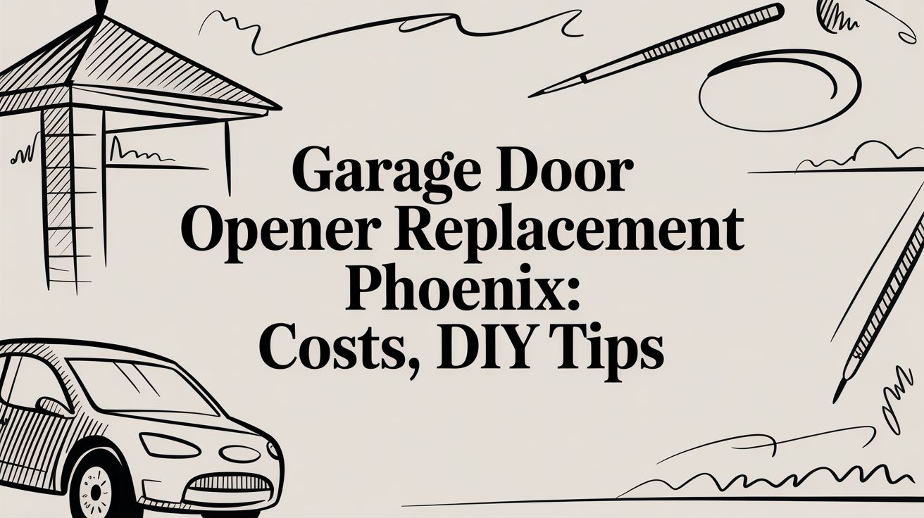 Garage door replacement services for safety and security improvement. Expert tips on costs and DIY options.