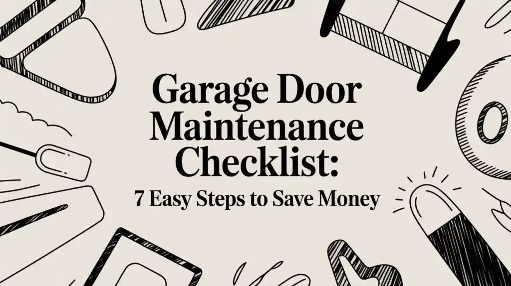 Garage door security gate and fence maintenance tips for cost-effective home safety.