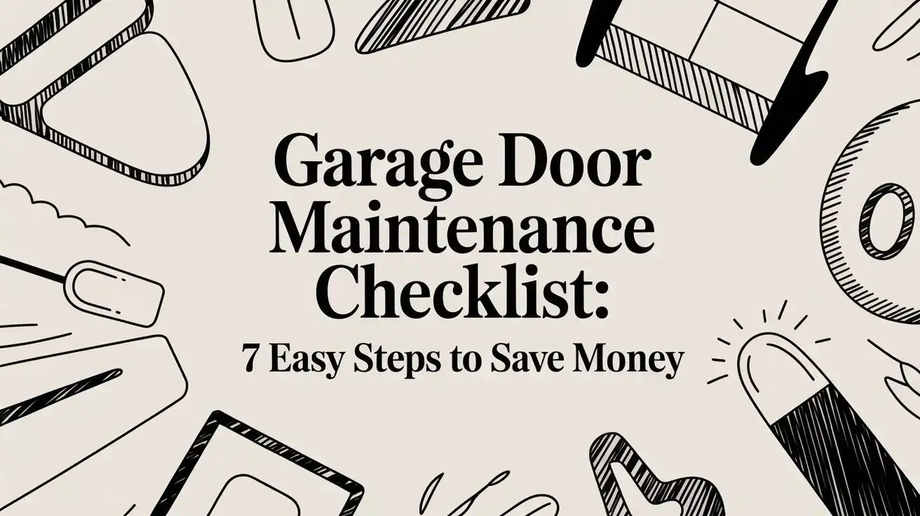 Garage door security gate and fence maintenance tips for cost-effective home safety.