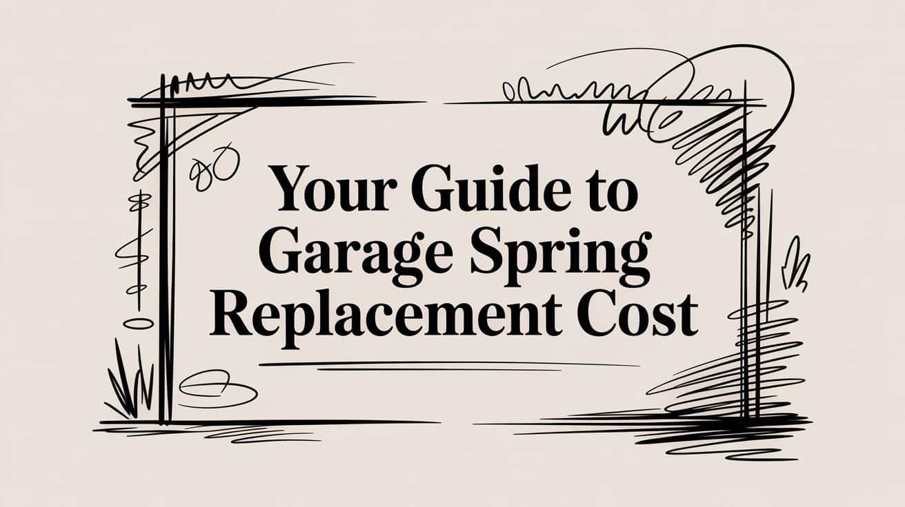 Garage door gate and fence installation for security and curb appeal.