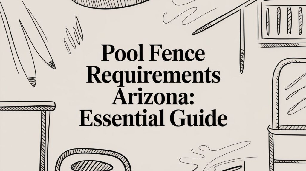 Pool fence requirements Arizona, essential guide for safety and regulations.