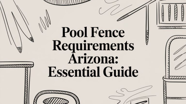 Pool fence requirements Arizona, essential guide for safety and regulations.
