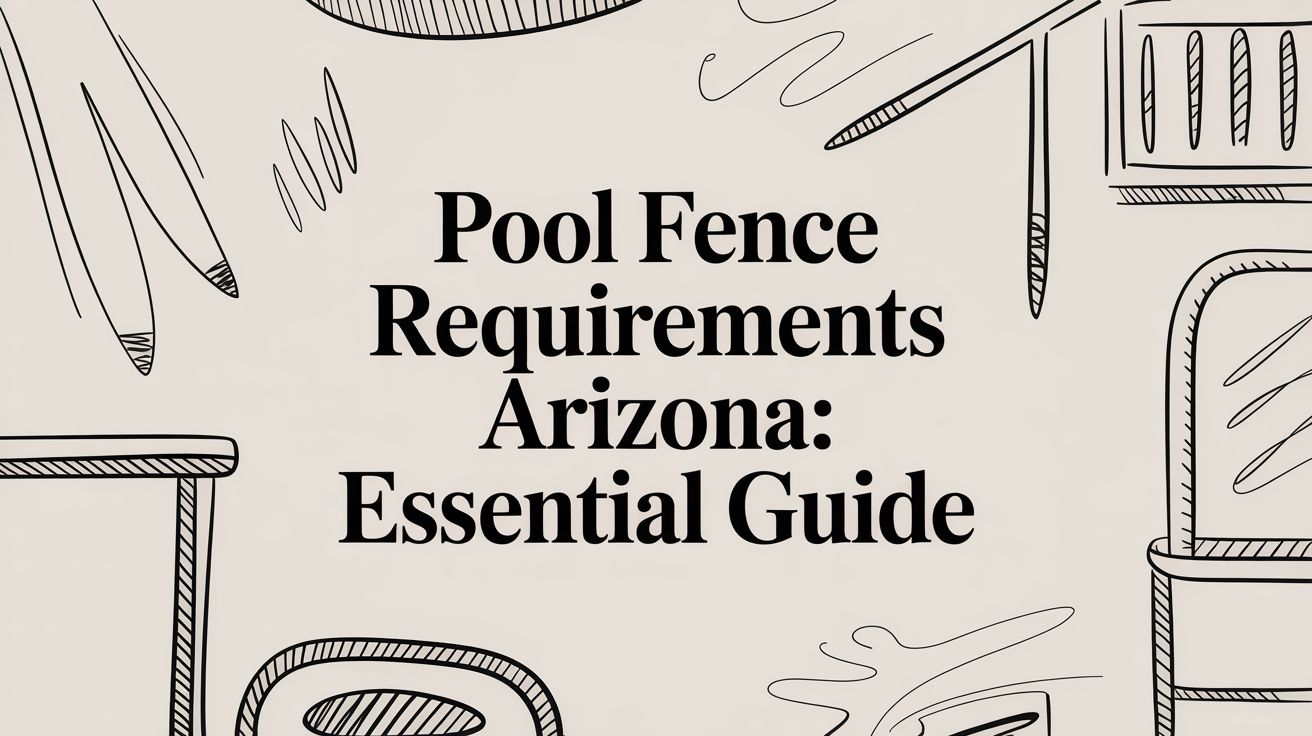 Pool fence requirements Arizona, essential guide for safety and regulations.