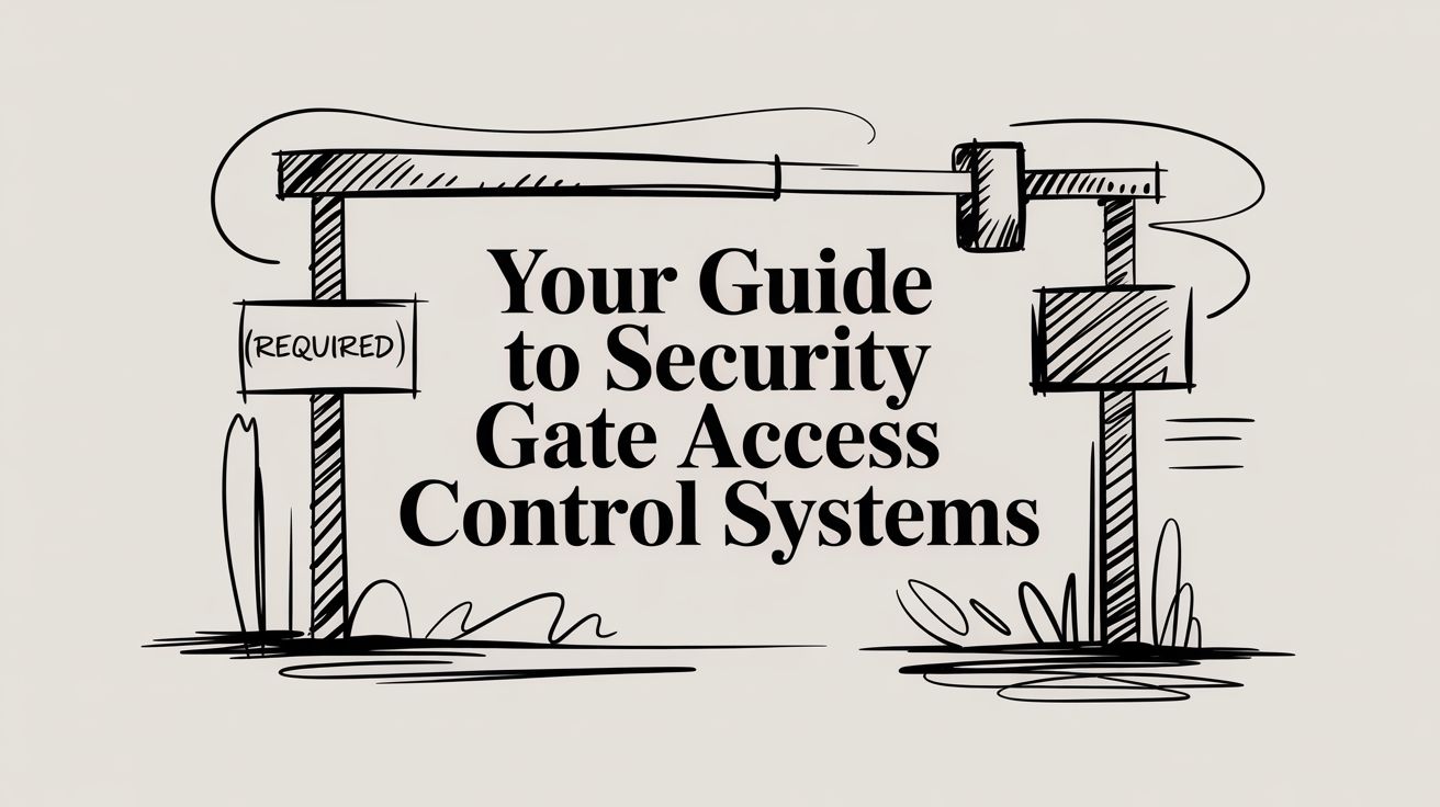 Security door gate fence, installation, and repair.