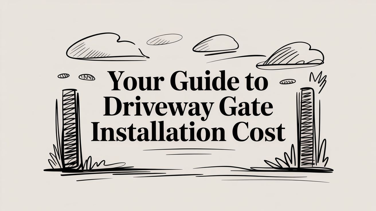 Affordable driveway gate and fence installation costs. Expert security gate services to enhance your property.