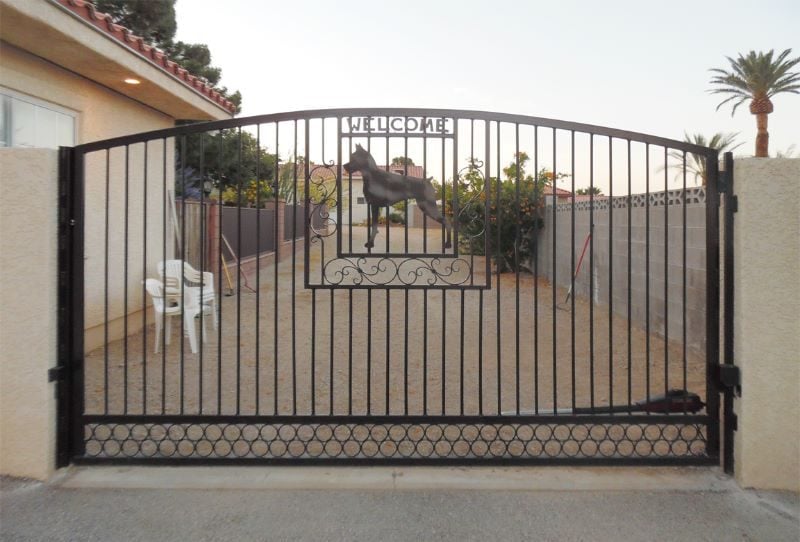 Custom automated gate installation in Phoenix AZ