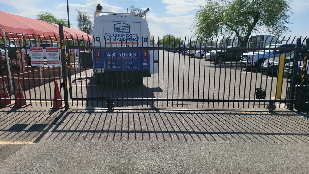 Automatic Gate Repair project in Phoenix, Arizona by Security Door Gate and Fence