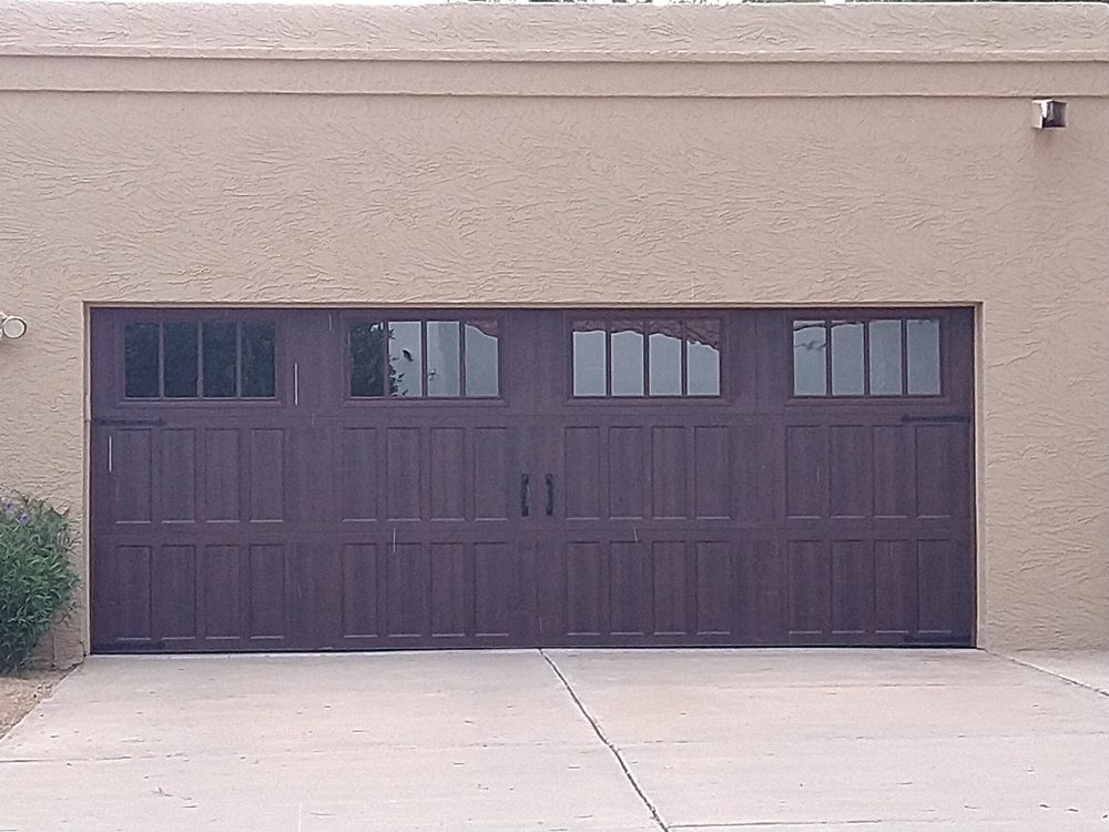 New garage door installation in Phoenix, AZ