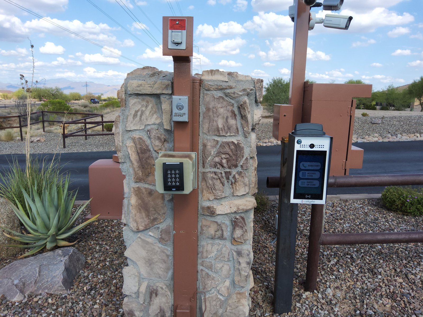 HOA automatic gate access control system, Scottsdale AZ